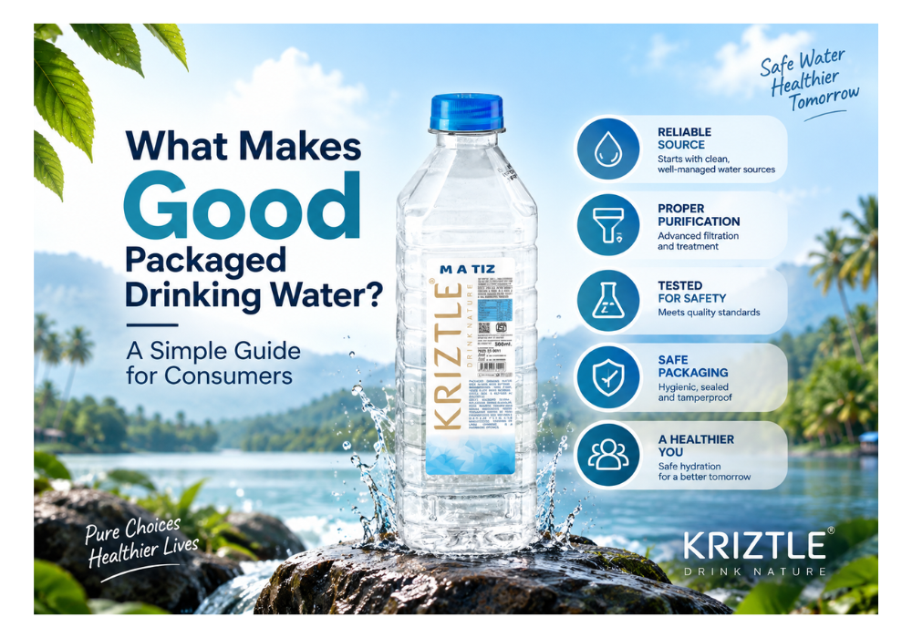 packaged drinking water